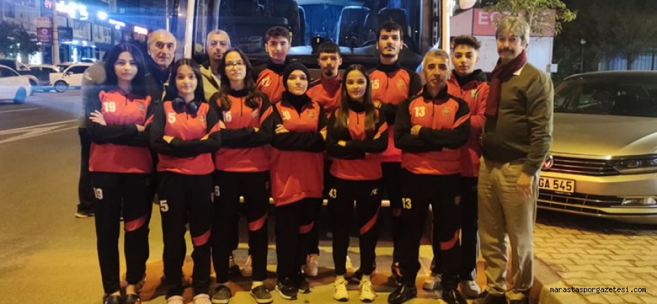 Maraş İstiklaspor, Taekwondo Şampiyonası İçin Konya’ya gitmek üzere yola çıktı