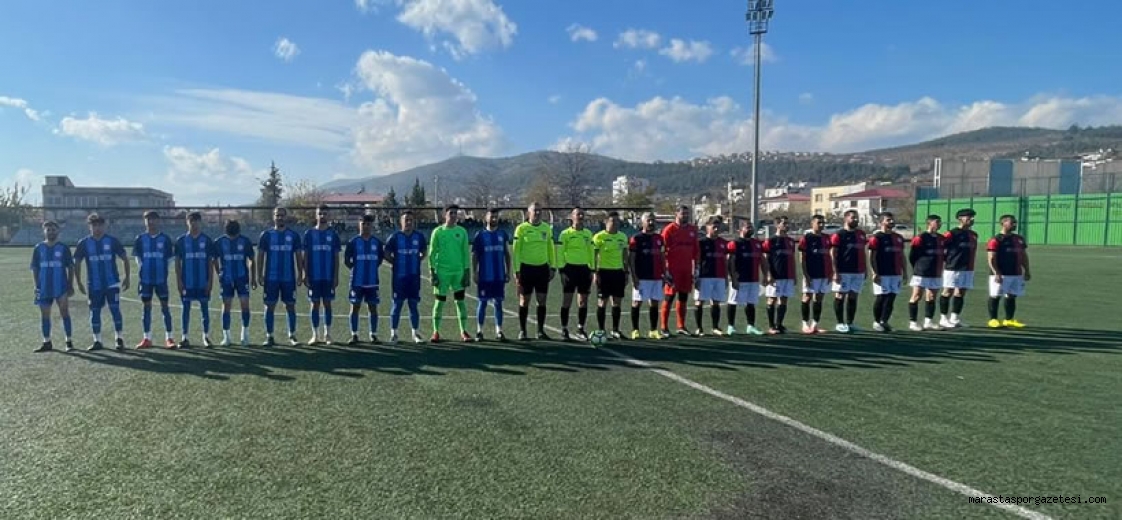 Türkoğlu Gençlerbirliğispor ile Çağlayancerit Belediyespor Berabere Kaldı