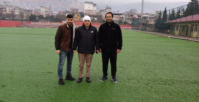 Batıpark Futbol sahasında bir sorun daha giderilecek