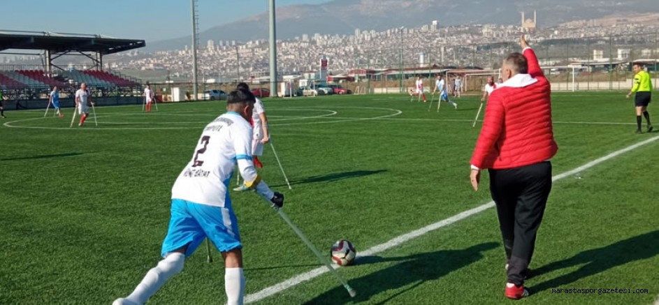 Kahramanmaraş Ampute, Futbol 1. Lig’de İki Maç Üst Üste Galip