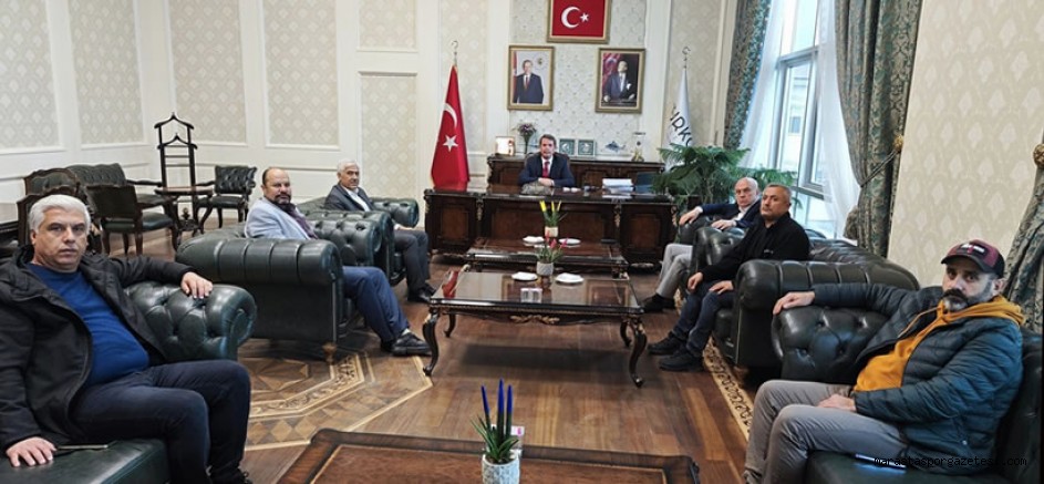Başkan Osman Okumuş’a Kahramanmaraş Amatör Spor Klüpleri Federasyonu’ndan Önemli Ziyaret