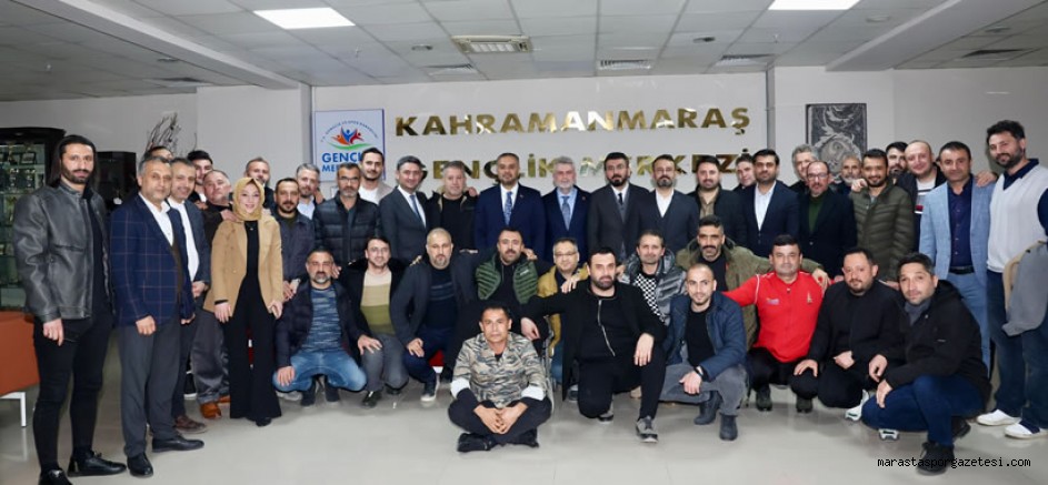 Fırat Görgel ve Hanifi Toptaş, Kahramanmaraş Veteran Grubu Sporcularıyla Bir Araya Geldi