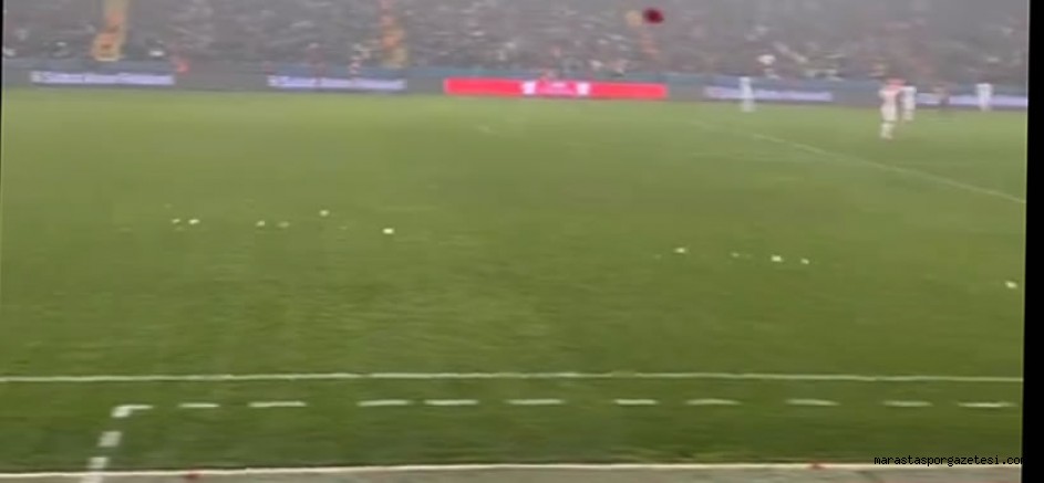 Gaziantep FK – Fenerbahçe Maçında Kaybettiğimiz Vatandaşlar İçin Sahaya Karanfil Atıldı