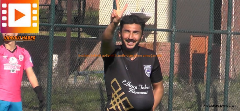 İbrahim Şekkeli gollerini hamile olan eşine armağan etti