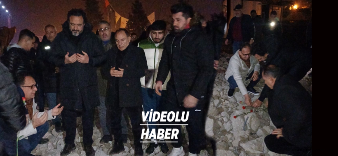 Kahramanmaraş İstiklalspor Futbolcuları ve Güreşçiler, Depremin Yıldönümünde Dualarla Anıldı