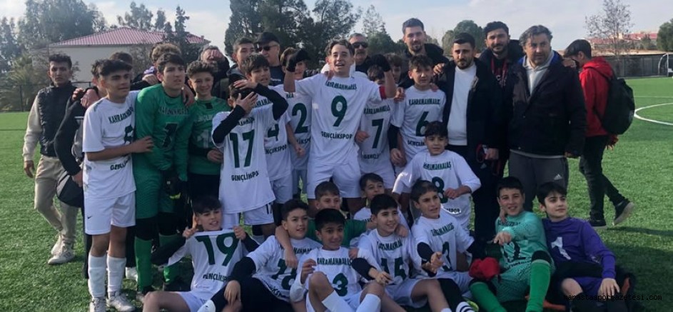 Kahramanmaraş U14 Ligi’nde Şampiyon Gençlikspor
