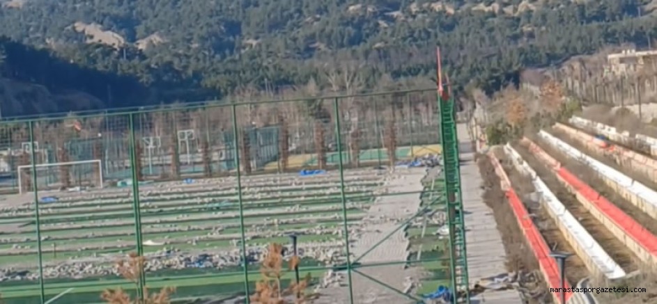 Kahramanmaraştaki Bu Futbol Sahası Amatör Futbola Kazandırılmalı