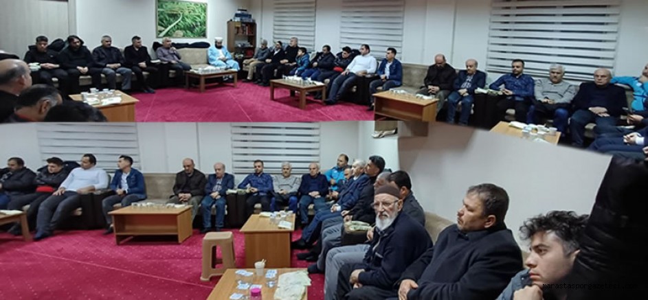 TFFHGD Kahramanmaraş Şubesi, Deprem Hakem Şehitleri İçin Mevlidi Şerif Okuttu