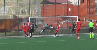 Kahramanmaraş Kurtuluşspor’un, Reyhanlıspor maçında kazandığı penaltı pozisyonu