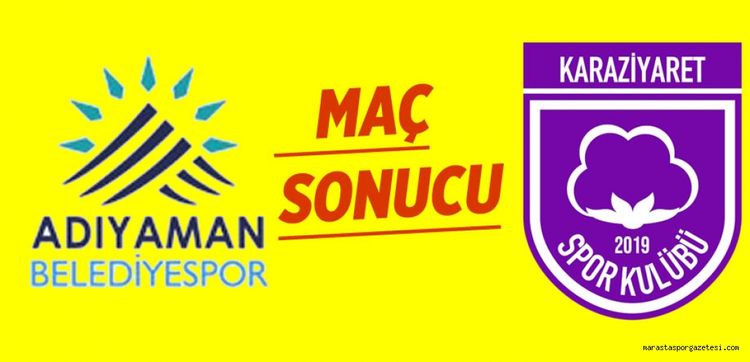 Adıyaman Belediyespor – Karaziyaretspor | Özet