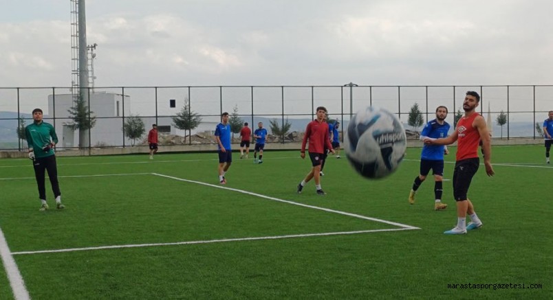 Kahramanmaraş Kurtuluşspor, Pazarcık Aksuspor ile Hazırlık Maçı Yaptı