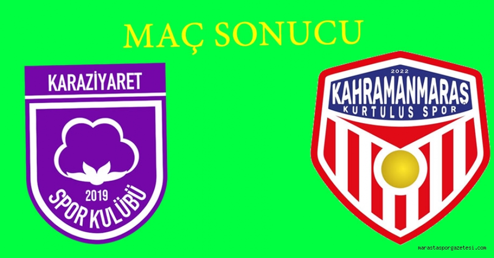 Karaziyaretspor 0-2 Kahramanmaraş Kurtuluşspor | Özet