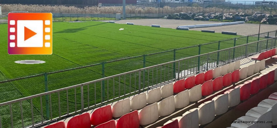 Merkez 2 futbol sahasında zemini yeşermeye başladı