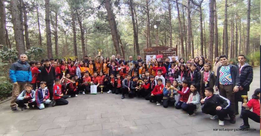 Oryantiring Küçükler-Yıldızlar İl Birinciliği müsabakaları sona erdi