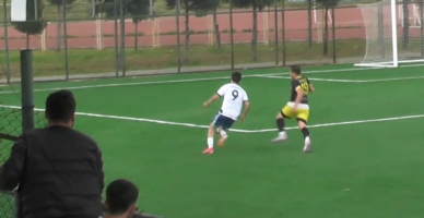Onikişubat İdmanyurduspor’un penaltı beklediği pozisyon