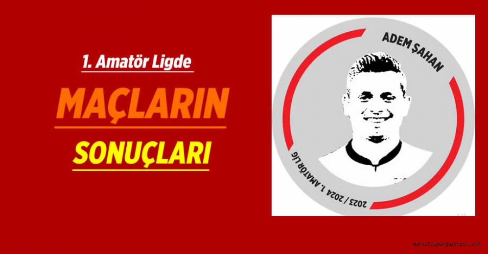 Adem Şahan 1. Amatör Lig Play-Off 4. Hafta Maçları oynandı! işte sonuçları