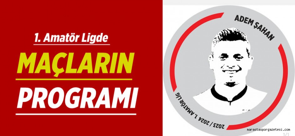 Adem Şahan 1. Amatör Lig Play-Off 5. Hafta Maçları Adem Şahan Batıpark’ta oynanacak!