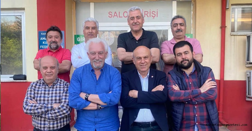 ASKF’yi ziyaret eden Mahmut Alpaslan, Kahramanmaraş’taki Futbol Taban Birlikleriyle Buluştu