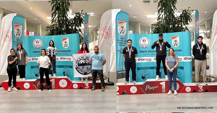 Ebrar Hazal Yoksul ve Tunahan Tatoğlu Havalı Silahlar Kategorisinde Birincilik Kürsüsüne Çıktı