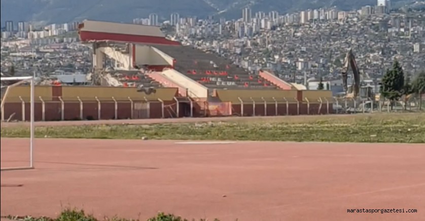 Vali Saim Çotur Atletizm Pisti’nde bilinen alanda çalışmalar başladı