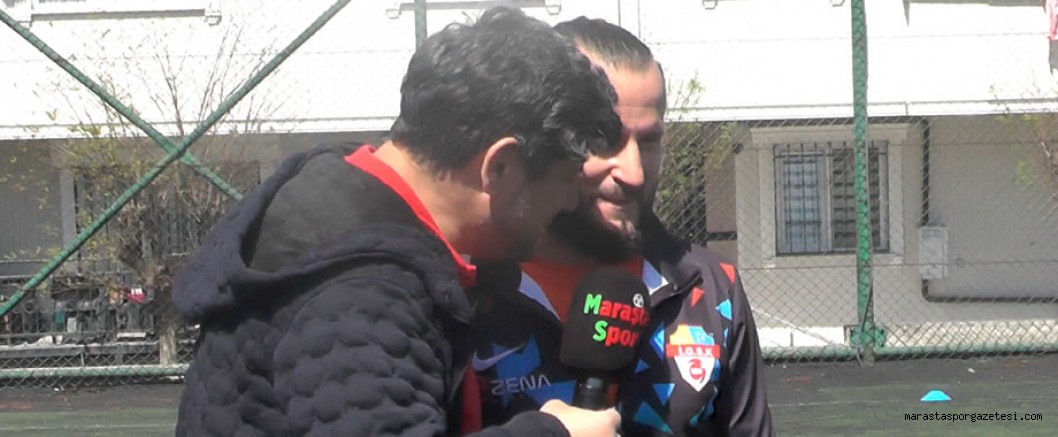 Volkan Bekçi ile İstanbul Sarıgazi futbol sahasında Röportaj yaptık