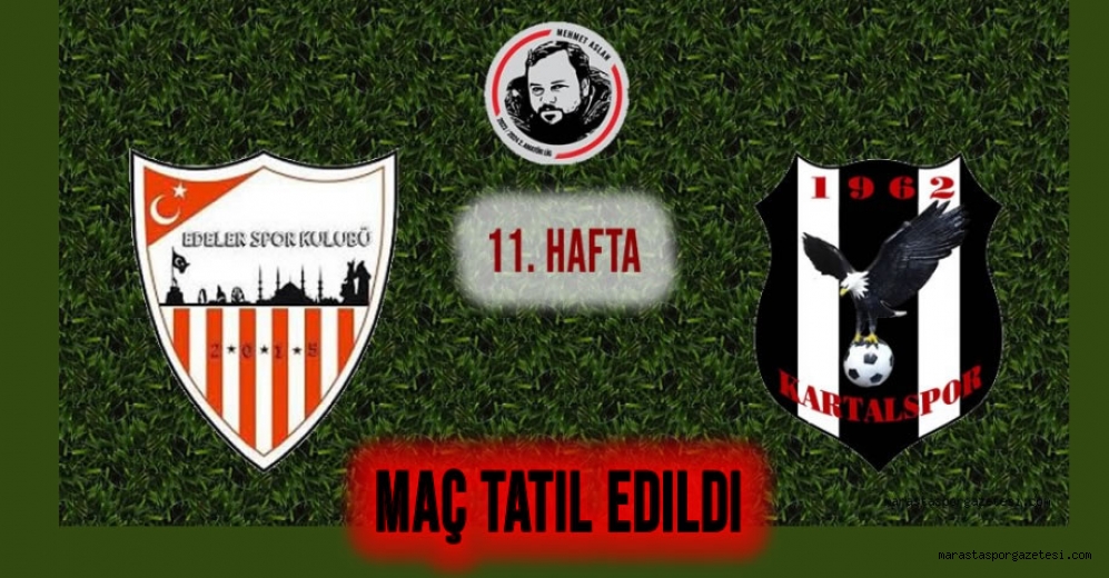 Edelerspor – 1962 Kartalspor Maçı Tatil Edildi