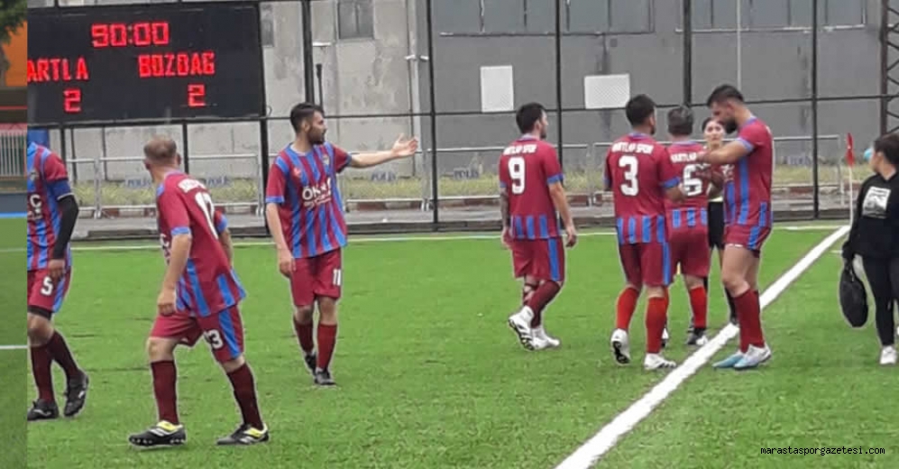Hartlap Köyü Ali Doğanspor, Döngele Bozdağspor’u Son Dakika Golüyle Mağlup Etti