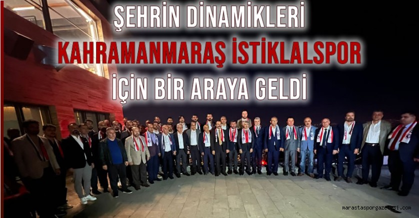 Kahramanmaraş İstiklalspor için lansman gecesi yapıldı