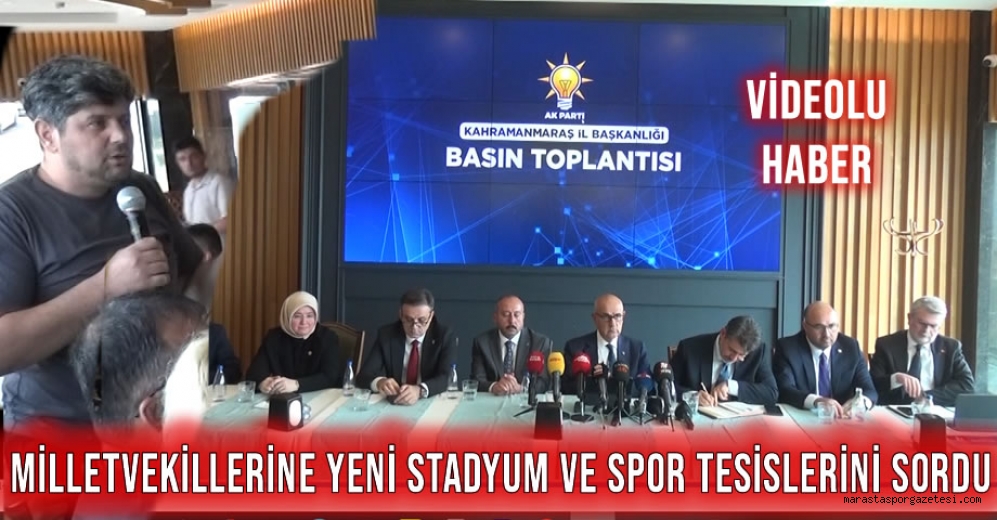 Kahramanmaraş Şairler Tepesi’nde Basın Toplantısı: Yeni Stadyum İhale Tarihi ve Tribün İnşaatları Ne Zaman Yapılacak?