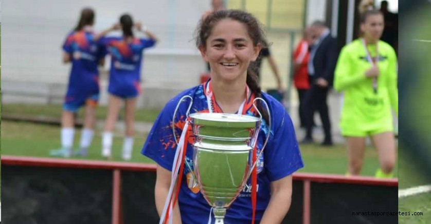 Kahramanmaraşlı Emine Polat’ın da yer aldığı takım, 1. Lig’e yükseldi