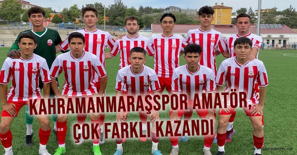 Kahramanmaraşspor Amatör, Dulkadiroğlu 1337 Spor’u Farklı Geçti