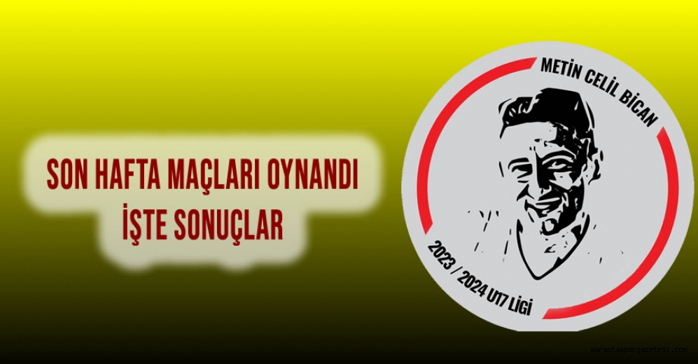 Metin Celil Bican U17 Ligi Play-Off’ta 5. Hafta Maçları Cumartesi Günü Oynandı! Normal Sezon tamamlandı