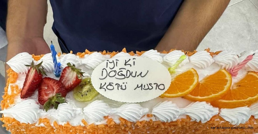 Teknik Adam Mustafa Ümit Baran’a Doğum Günü Sürprizi