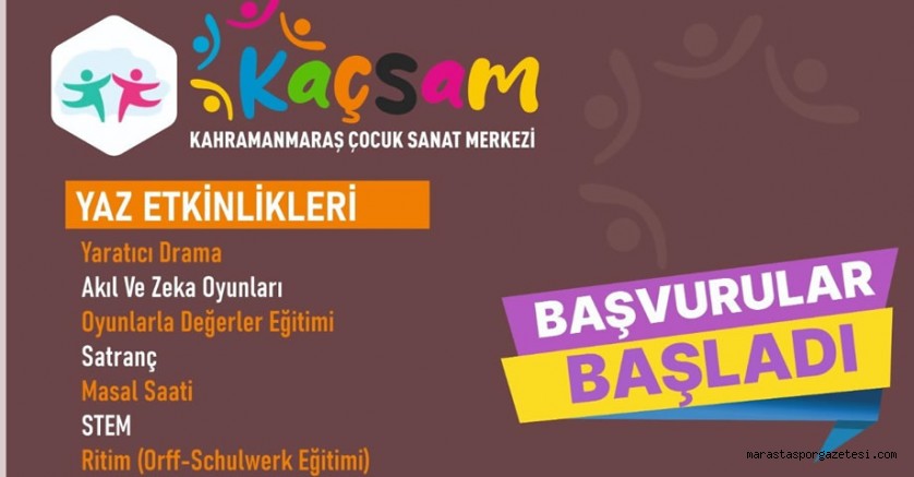 Kahramanmaraş’ta Çocuk ve Gençler İçin Büyükşehir’den Yaz Kursları