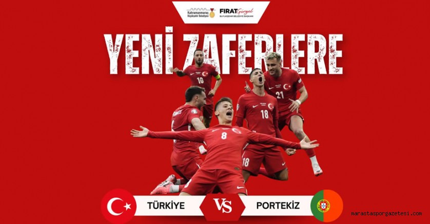 Kahramanmaraşlılar, A Milli Takım’ın Euro 2024’teki Portekiz Maçını Dev Ekrandan Takip Edecek