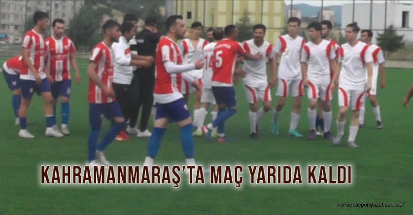 Kızılseki Gençlikspor – Edelerspor Maçı Yarıda Kaldı