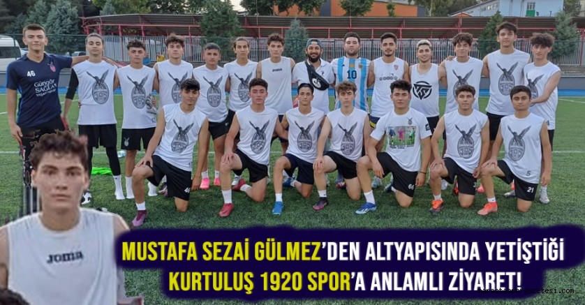 Mustafa Sezai Gülmez’den Kurtuluş 1920 Spor’a Anlamlı Ziyaret! Mustafa Sezai Gülmez Kimdir?