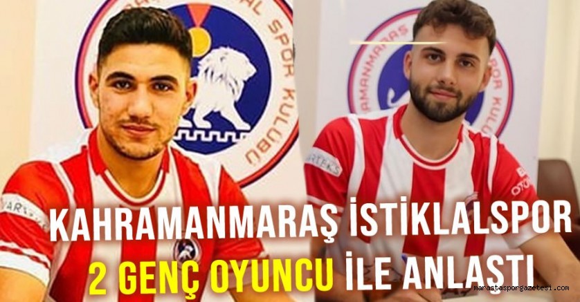 Kahramanmaraş İstiklalspor, 2 Genç Oyuncu ile Anlaştı