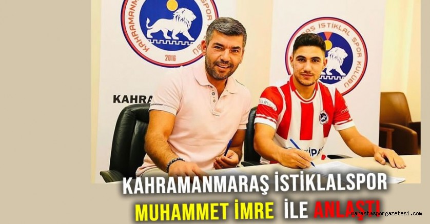 Kahramanmaraş İstiklalspor, Muhammet İmre ile Anlaştı