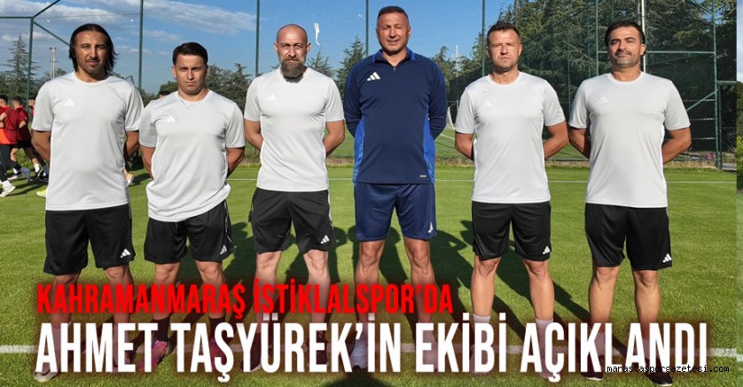 Teknik Direktör Ahmet Taşyürek’in Ekibi Açıklandı