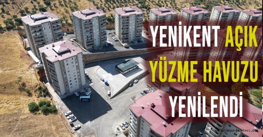 Yenikent Açık Yüzme Havuzu Yenilendi