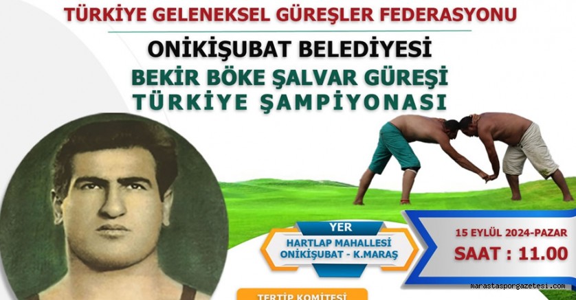 Geleneksel güreşin kalbi Türkiye Şampiyonası ile Onikişubat’ta atacak