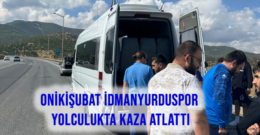 Onikişubat İdmanyurduspor Yolculukta Kaza Atlattı