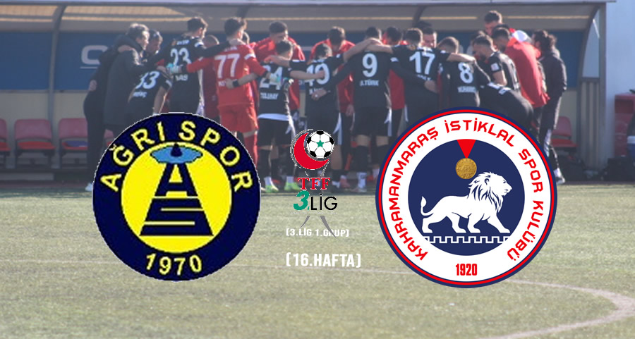 Ağrı 1970 Spor – Kahramanmaraş İstiklalspor Maçı Ne Zaman, Saat Kaçta, Hangi Stadyumda ve Hangi Kanalda?