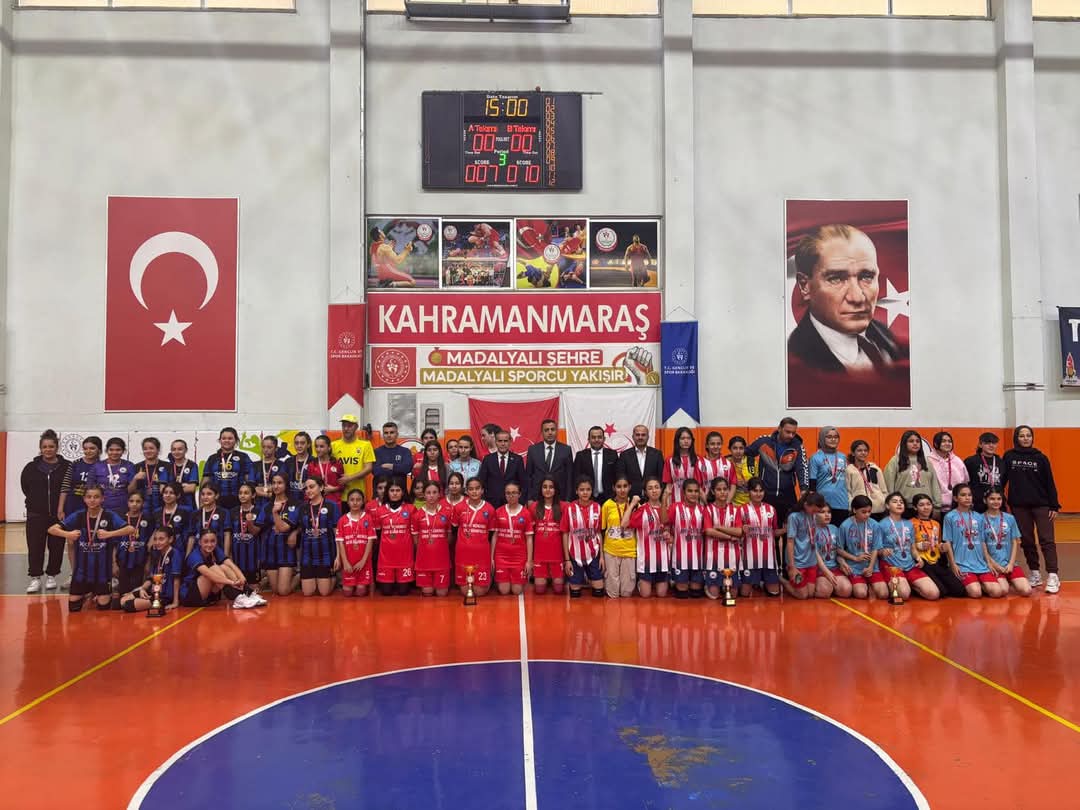Kahramanmaraş Yıldız Kız Hentbol İl Birinciliği Sona Erdi! İşte dereceye giren okullar