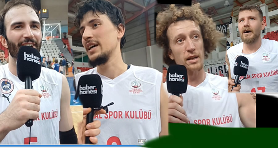 Kahramanmaraş İstiklalspor Basketbol Oyuncularından Maç Sonrası açıklamalarda bulundu.