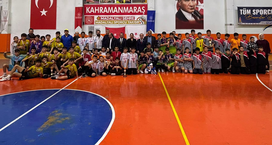 Kahramanmaraş’ta Yıldız Erkekler Hentbol İl Birinciliği Tamamlandı