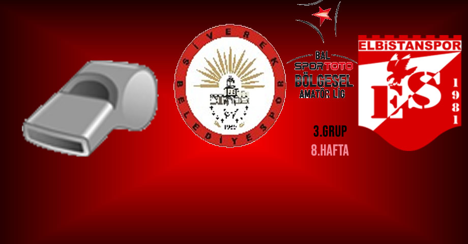 Siverek Belediyespor – Elbistanspor Maçının Hakemlerini Açıklandı
