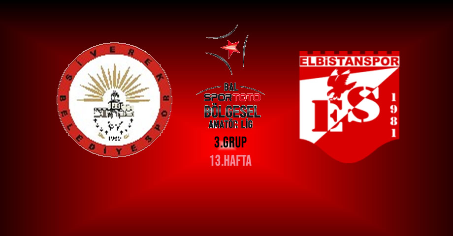 Siverek Belediyespor – Elbistanspor Maçı Ne Zaman? İşte Detaylar