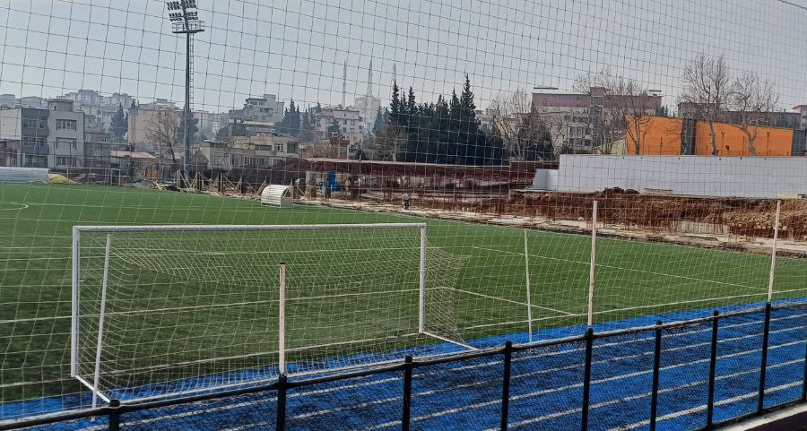 Batıpark Adem Şahan Stadı’nda Tribün İnşaatı Devam Ediyor! İşte son durumu